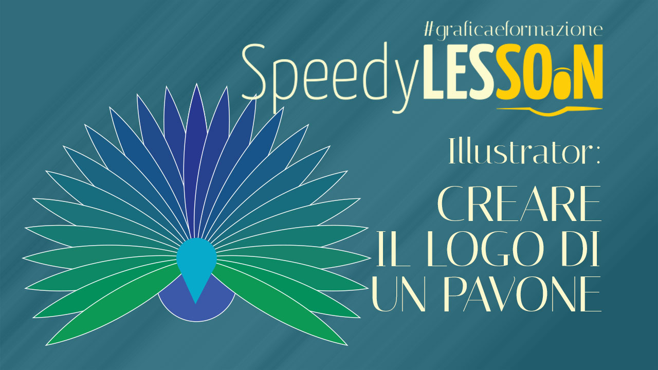 Illustrator: creare il LOGO di un PAVONE