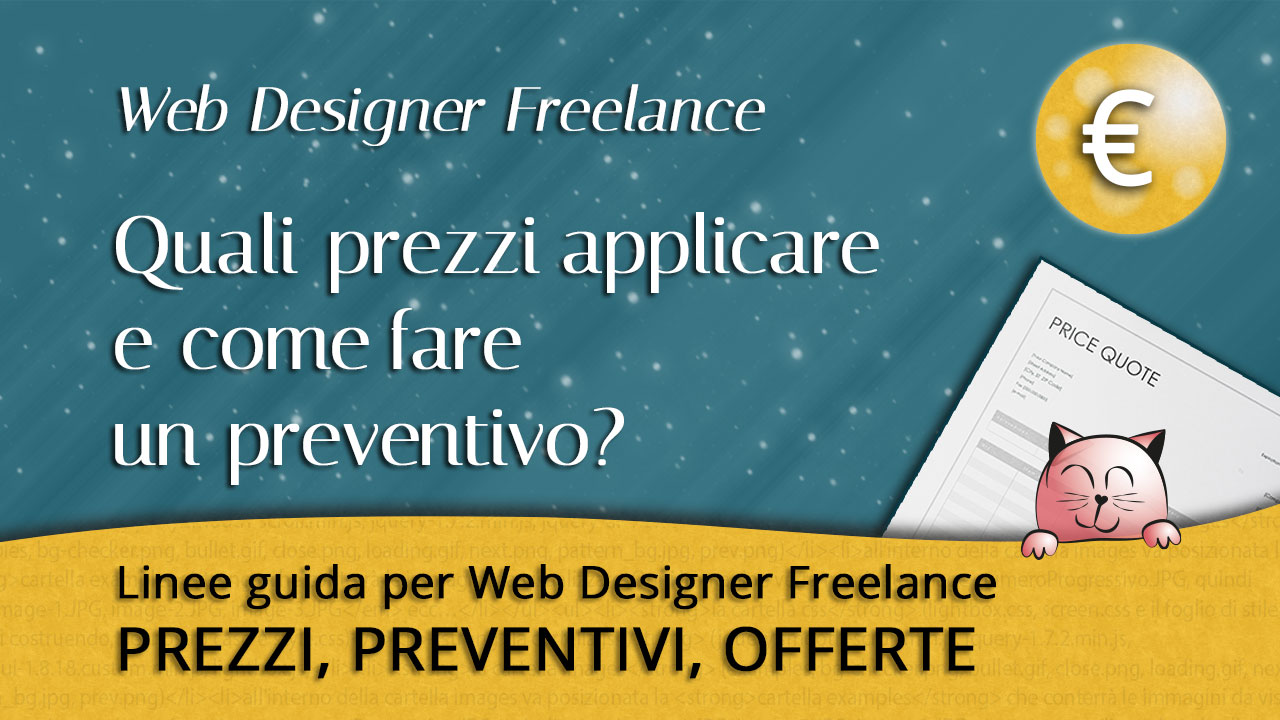 Quali prezzi applicare e come fare un preventivo?