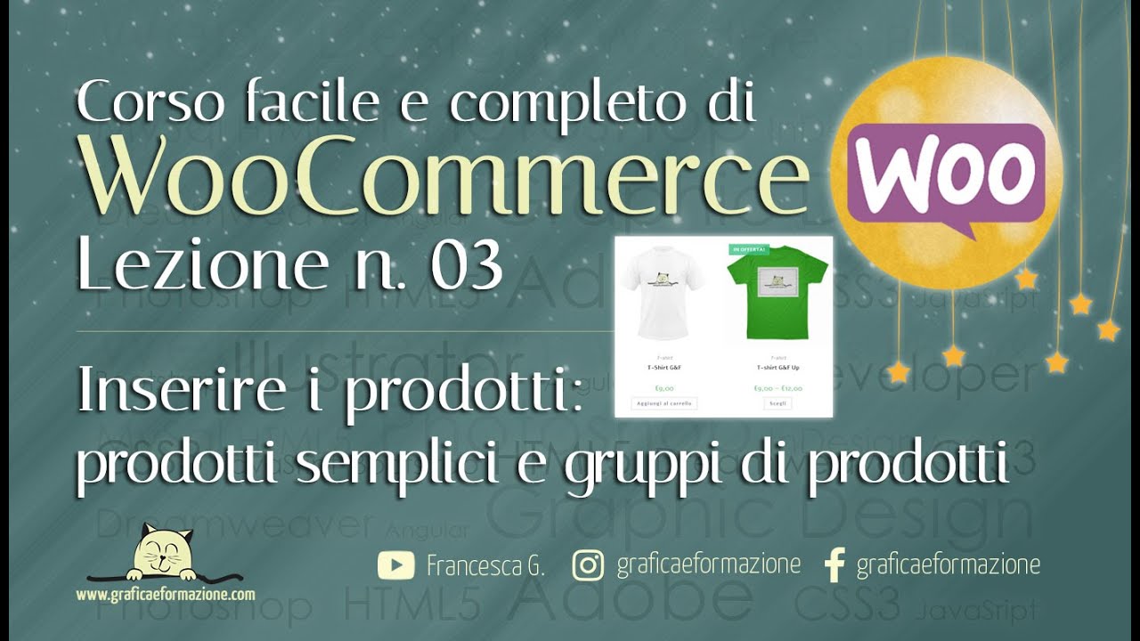 WOOCOMMERCE CORSO COMPLETO: inserire i prodotti – 03