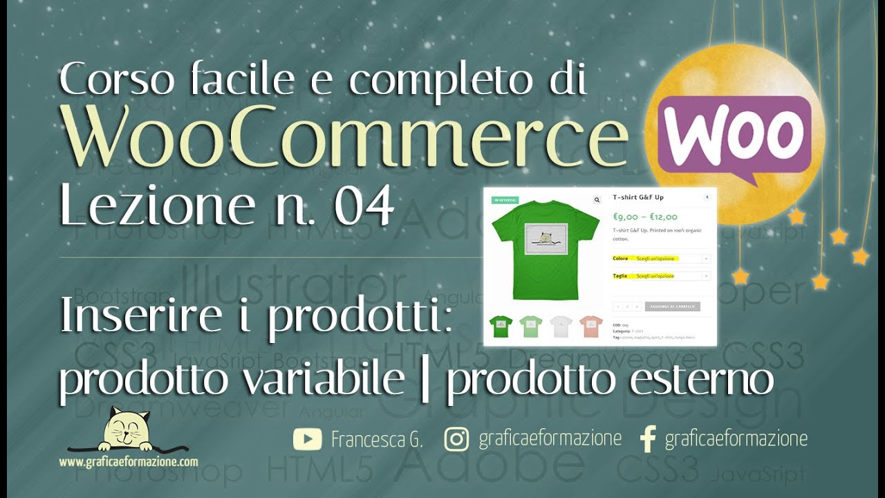 WOOCOMMERCE CORSO COMPLETO: inserire i prodotti – 04