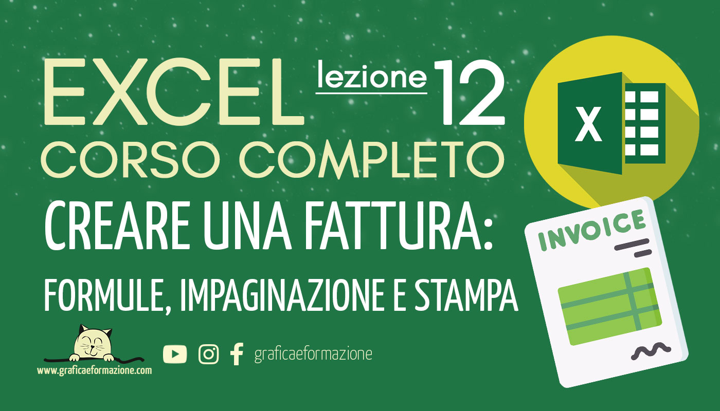 Tutorial Excel ● Come creare una fattura