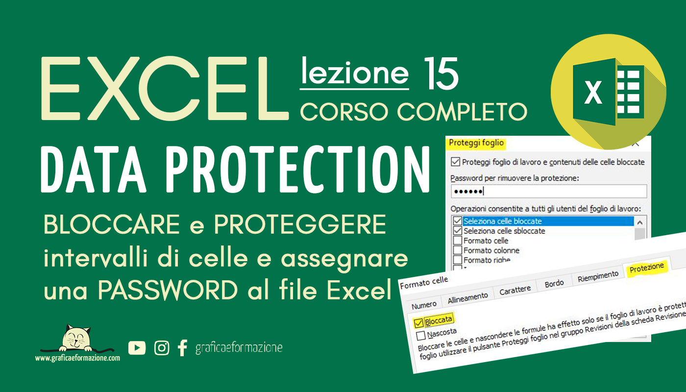 Tutorial Excel ● Password e protezione dati