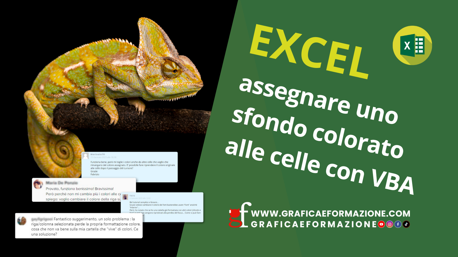 Excel: colorare lo sfondo delle celle con VBA