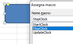 excel: creare un orologio con VBA