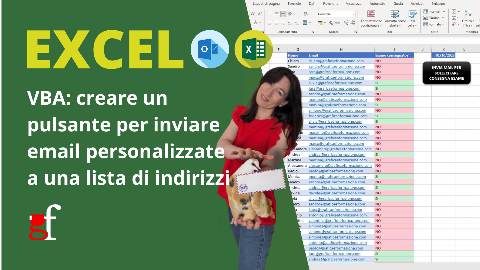 Excel: come Creare un Pulsante per Inviare Email Personalizzate