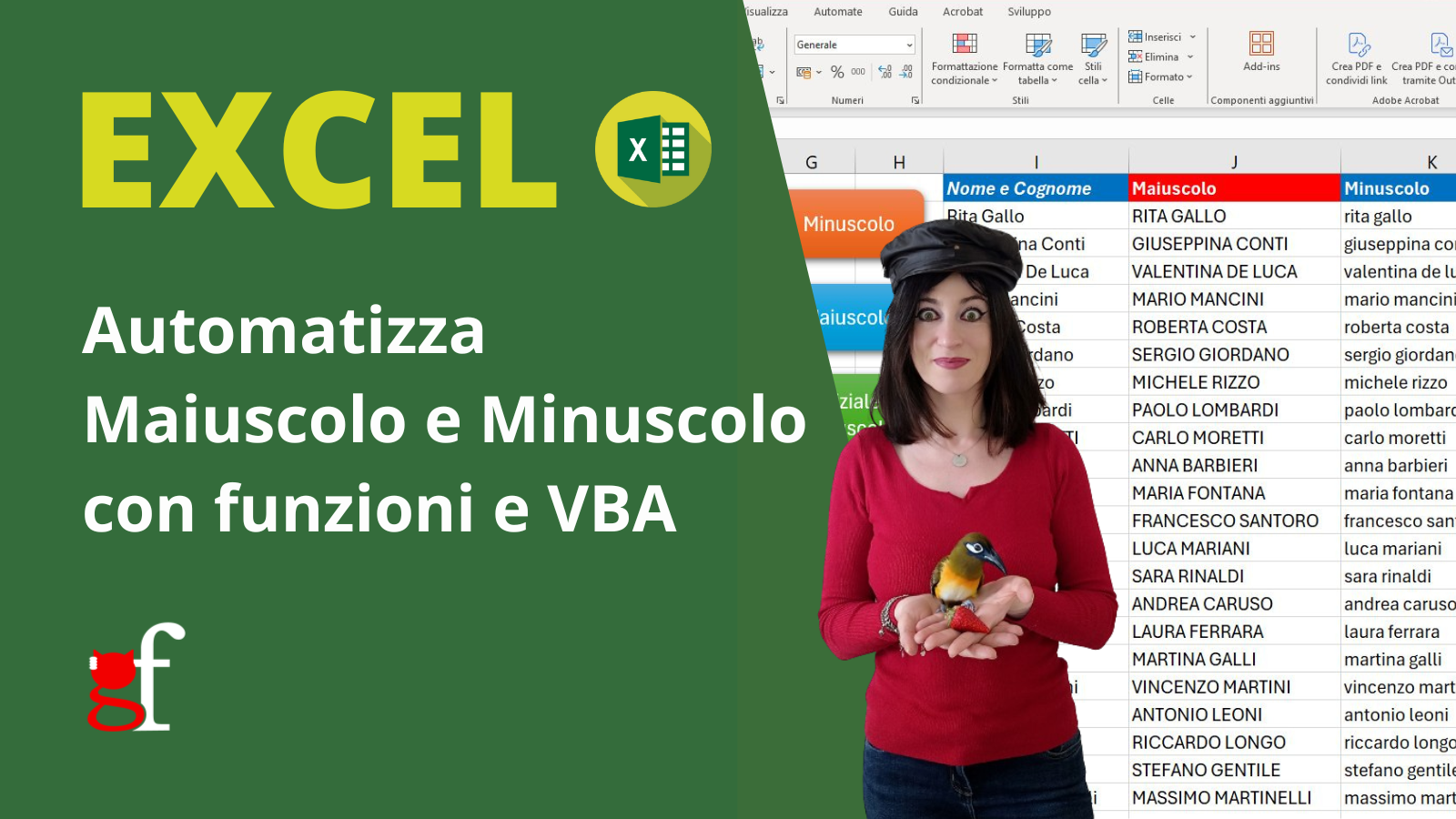 Excel: Automatizza Maiuscolo e Minuscolo con VBA
