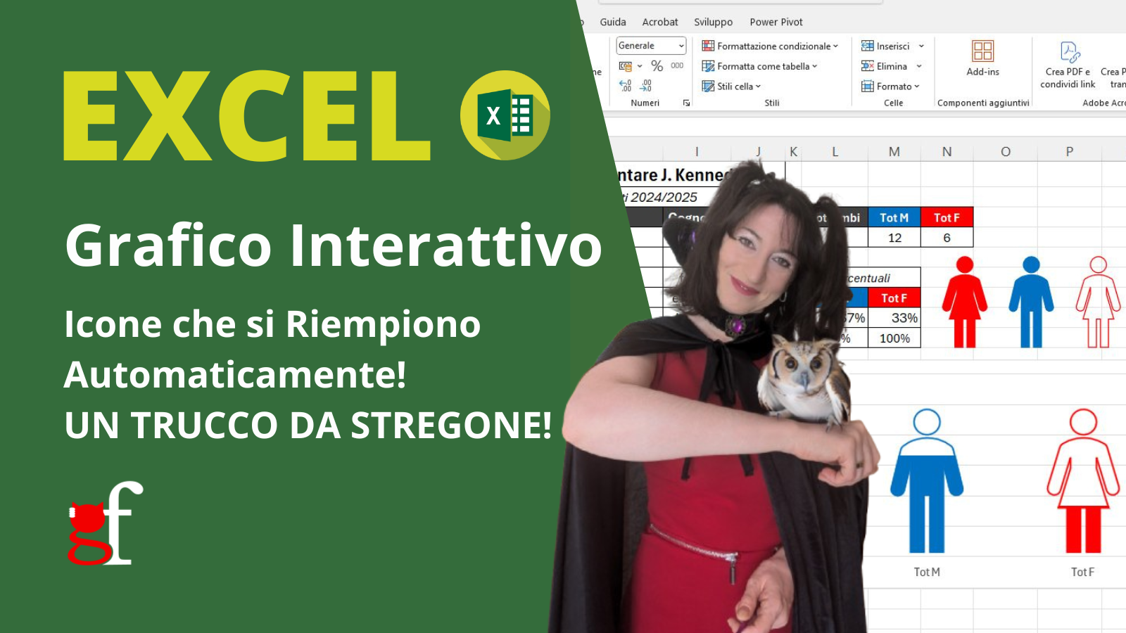 Grafico a Barre Dinamico in Excel